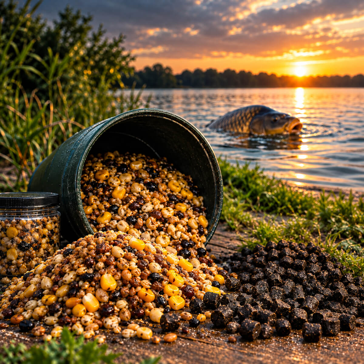 Partikel & Pellets zum Karpfenangeln