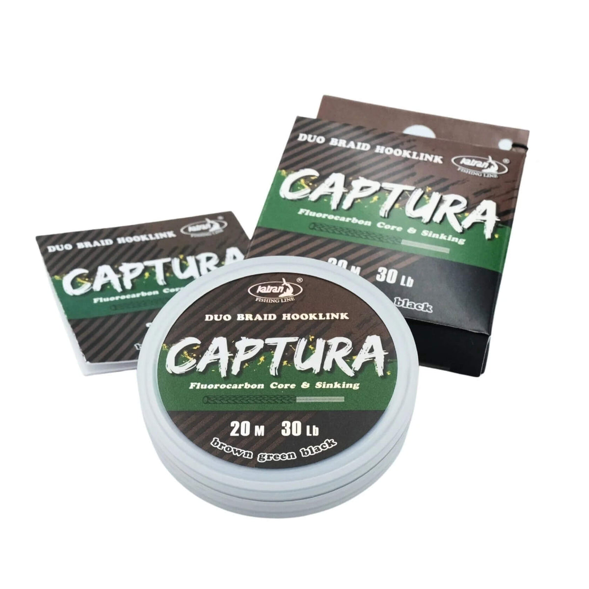 Katran Captura Duo Braided Hooklink