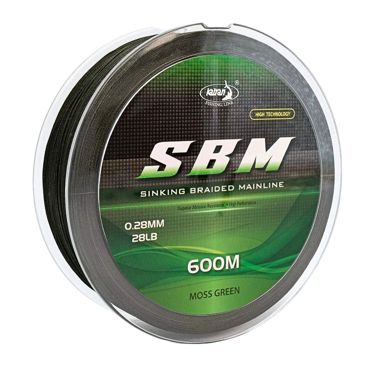 Katran Sinking Braided Mainline Green