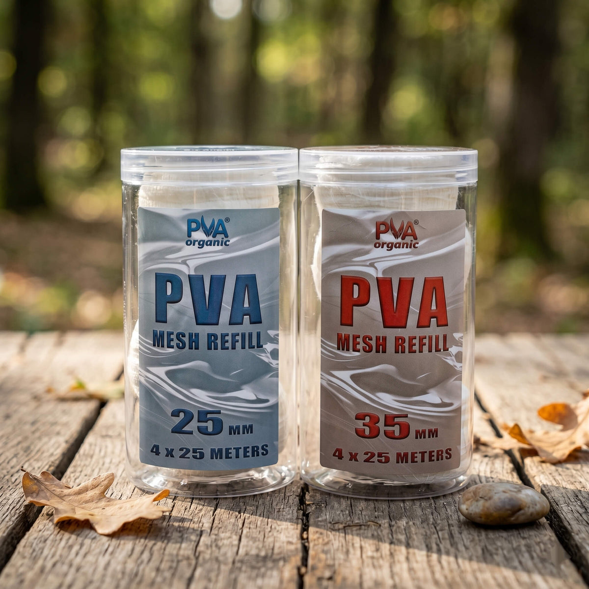 PVA Organic Mesh Refill 100 Meter (Solid Plastic Can)
