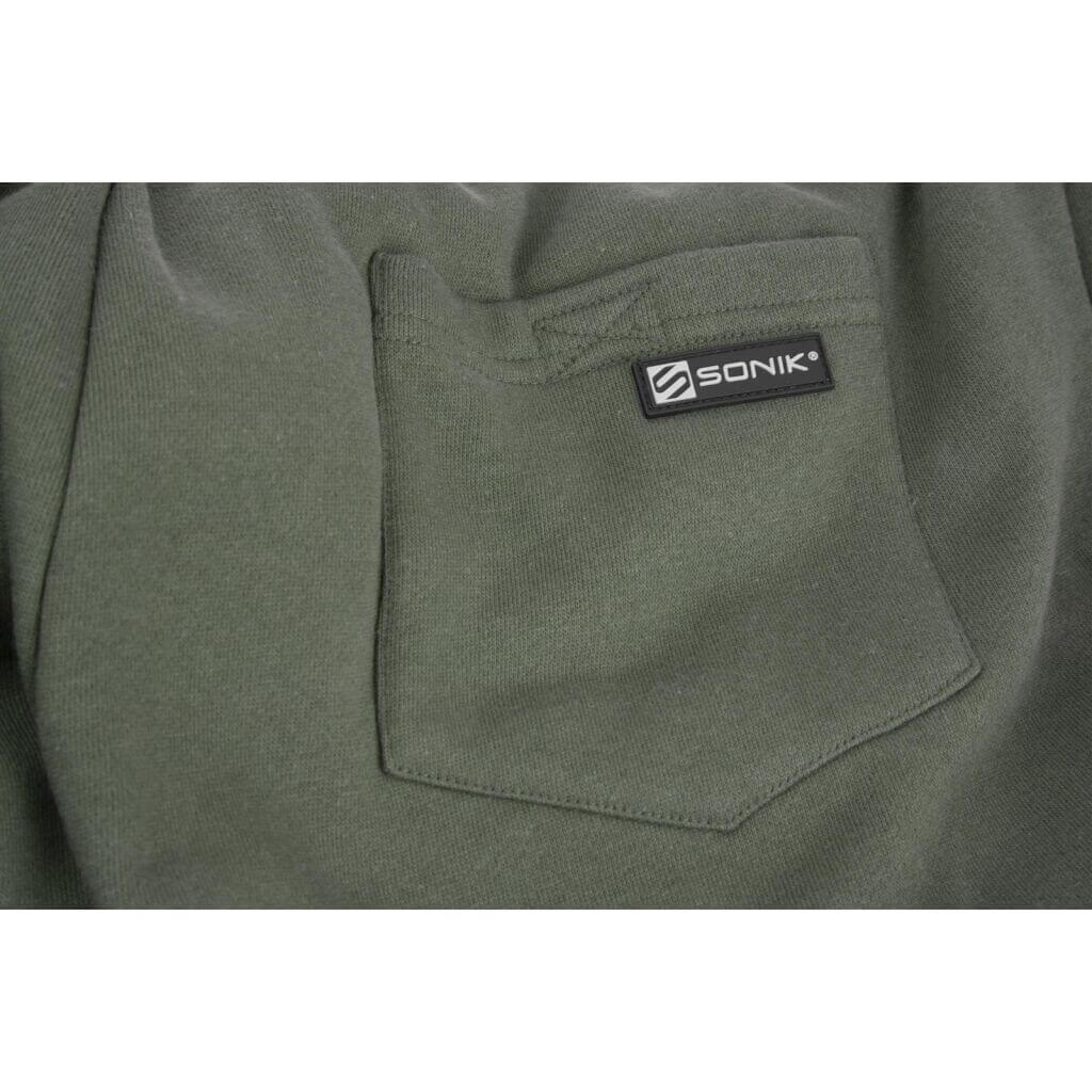Sonik Fleece Shorts Green – Ansicht 4