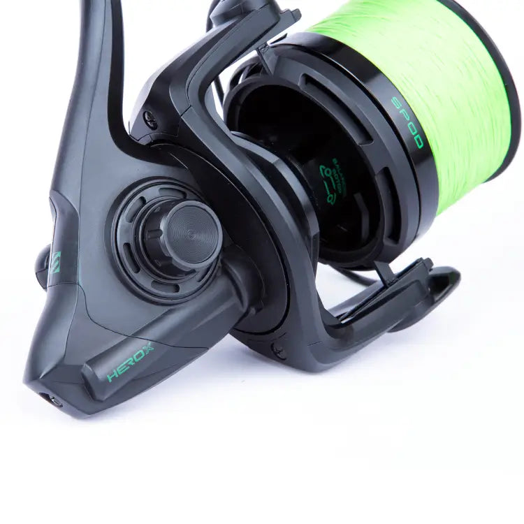 Sonik HeroX Spodrolle (inkl. 200M 30LB geflochtener Schnur) – Ansicht 4