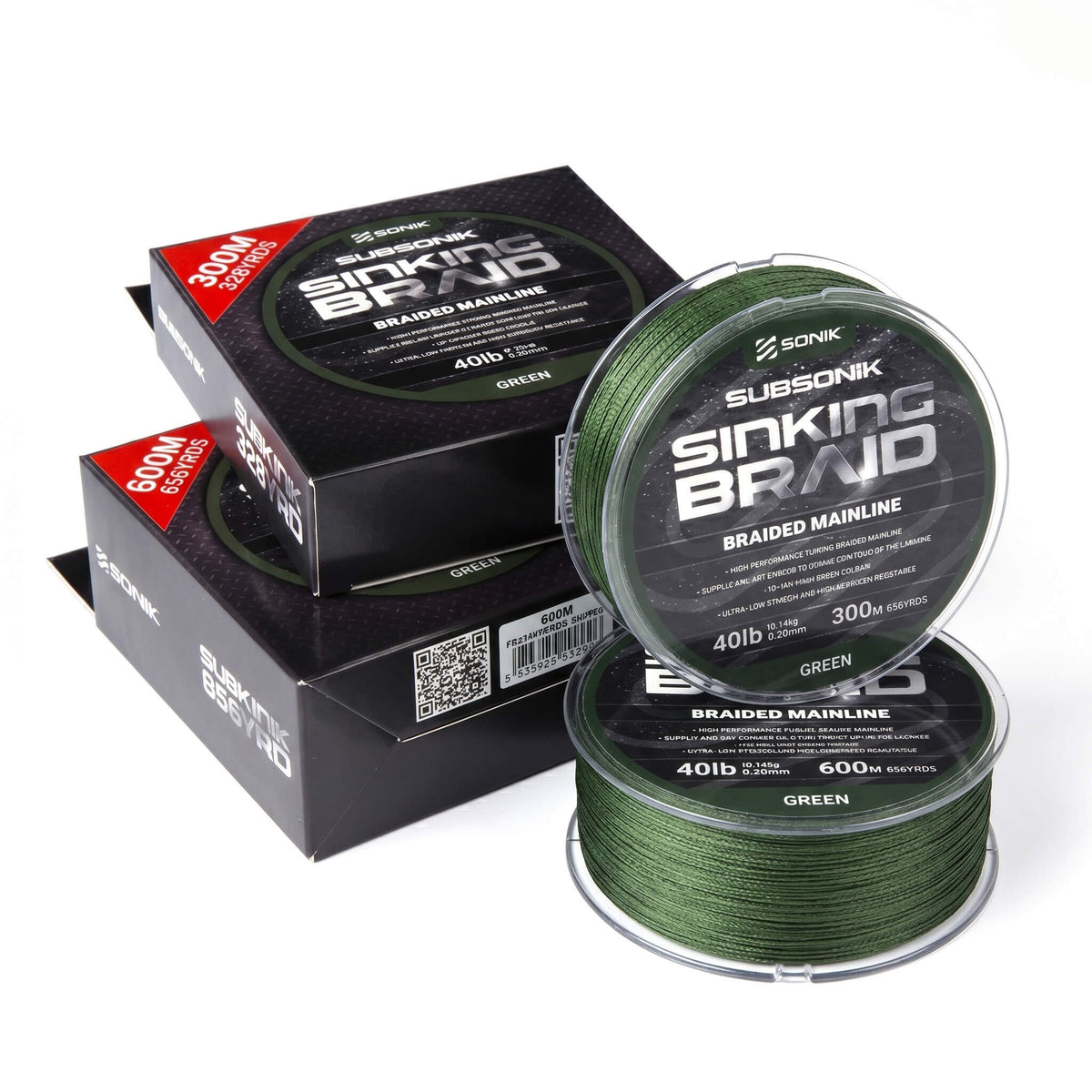 Sonik Subsonik Sinking Braided Mainline